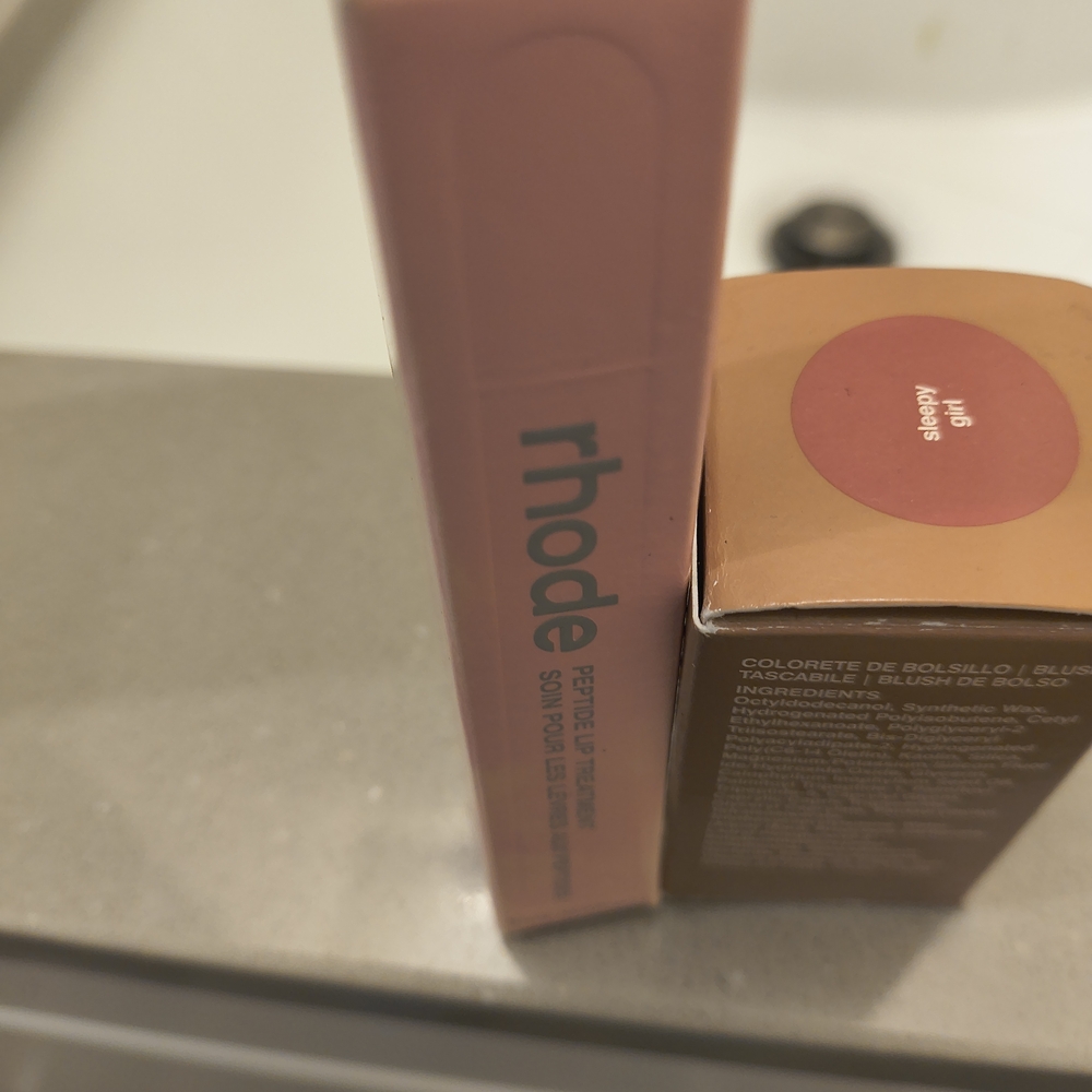 New In Box- RHODE  ONLY Vanilla Lip Treatment  Never Used(NO BLUSH)